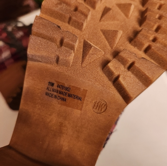 Red Plaid boots - Picture 3 of 8